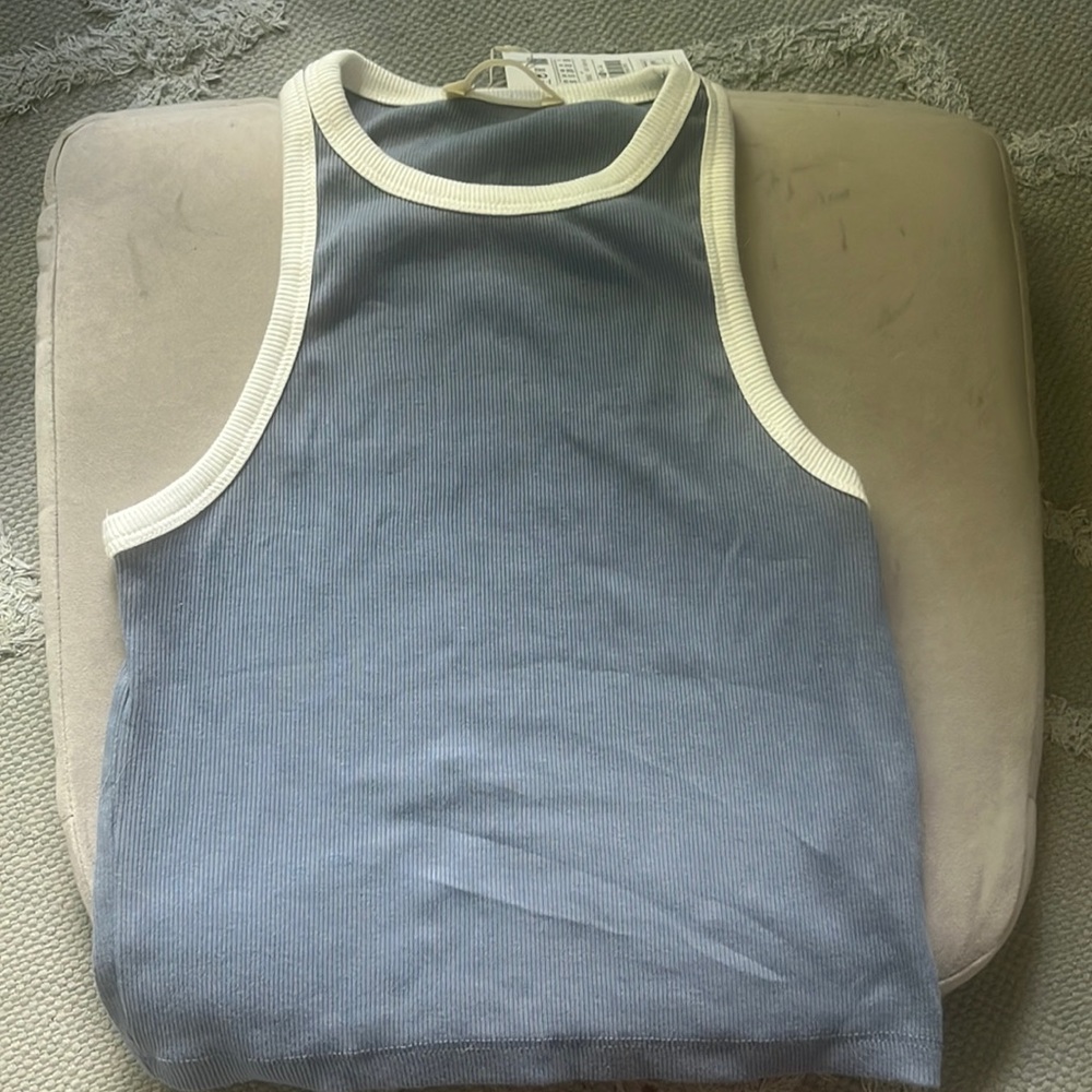 Cute and Summery ribbed tank!
